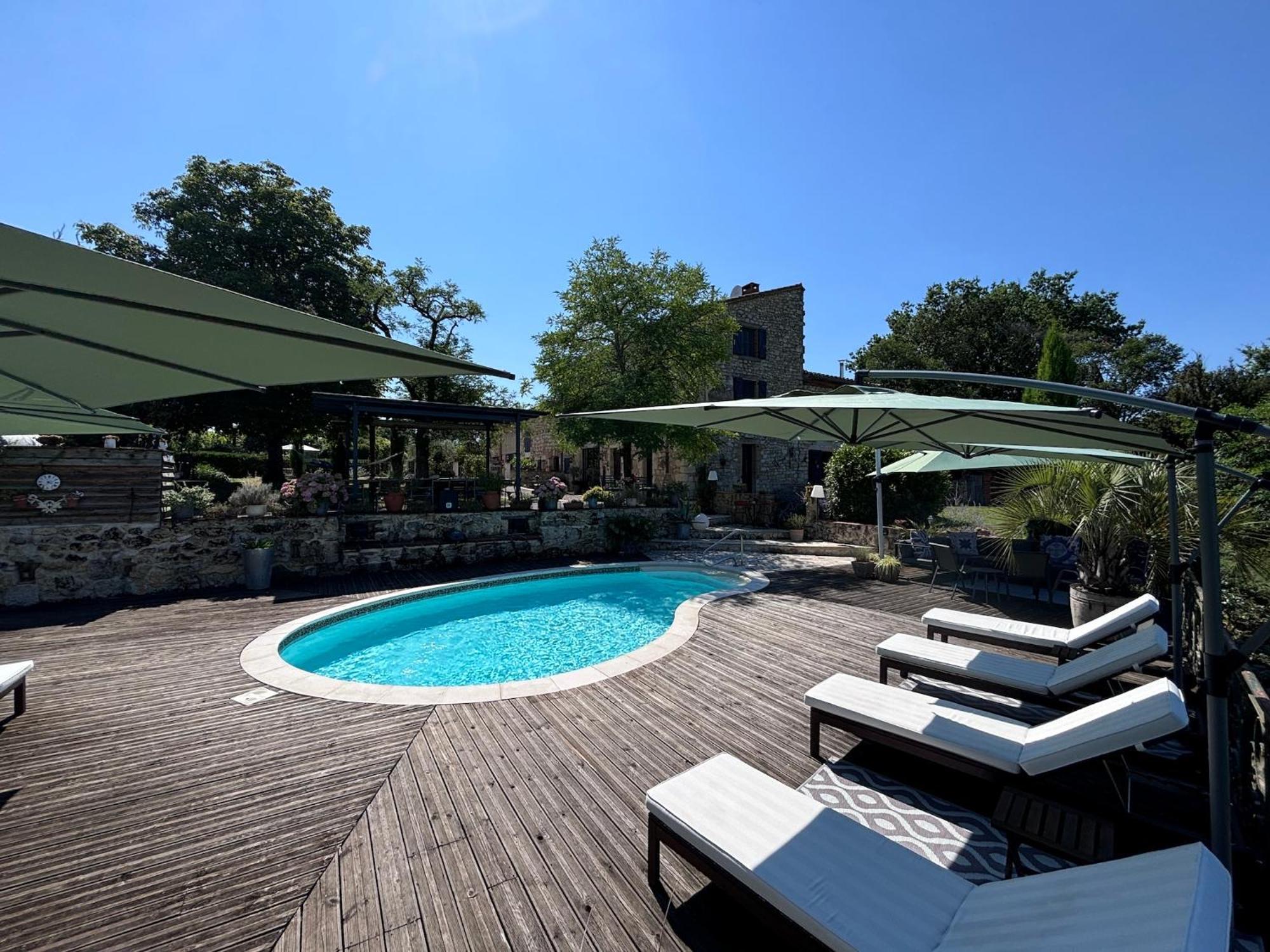 Maison Murier Hotel Fayssac Exterior photo